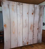 Heller Holzwand-Hintergrund für Fotobox-Fotos