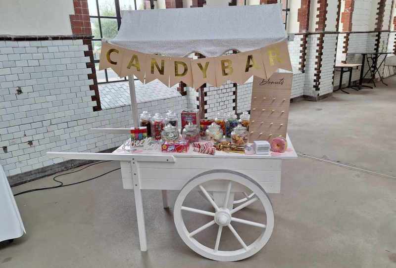 Candybar-Wagen für Süßigkeiten, Gastgeschenke und kleine Snacks